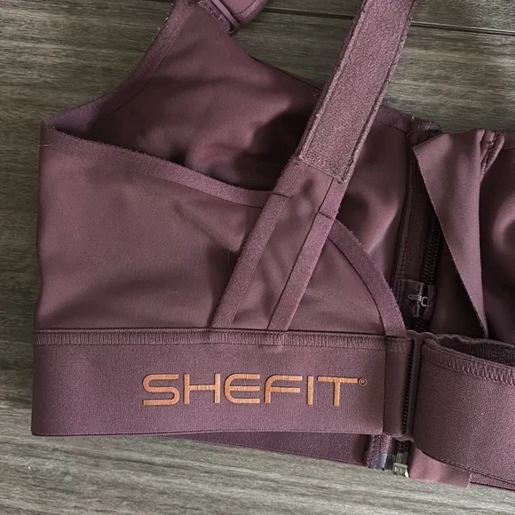 SHEFIT Purple Sports Bra - Picture 6 of 7